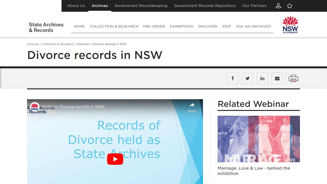 Divorce records in NSW | NSW State Archives